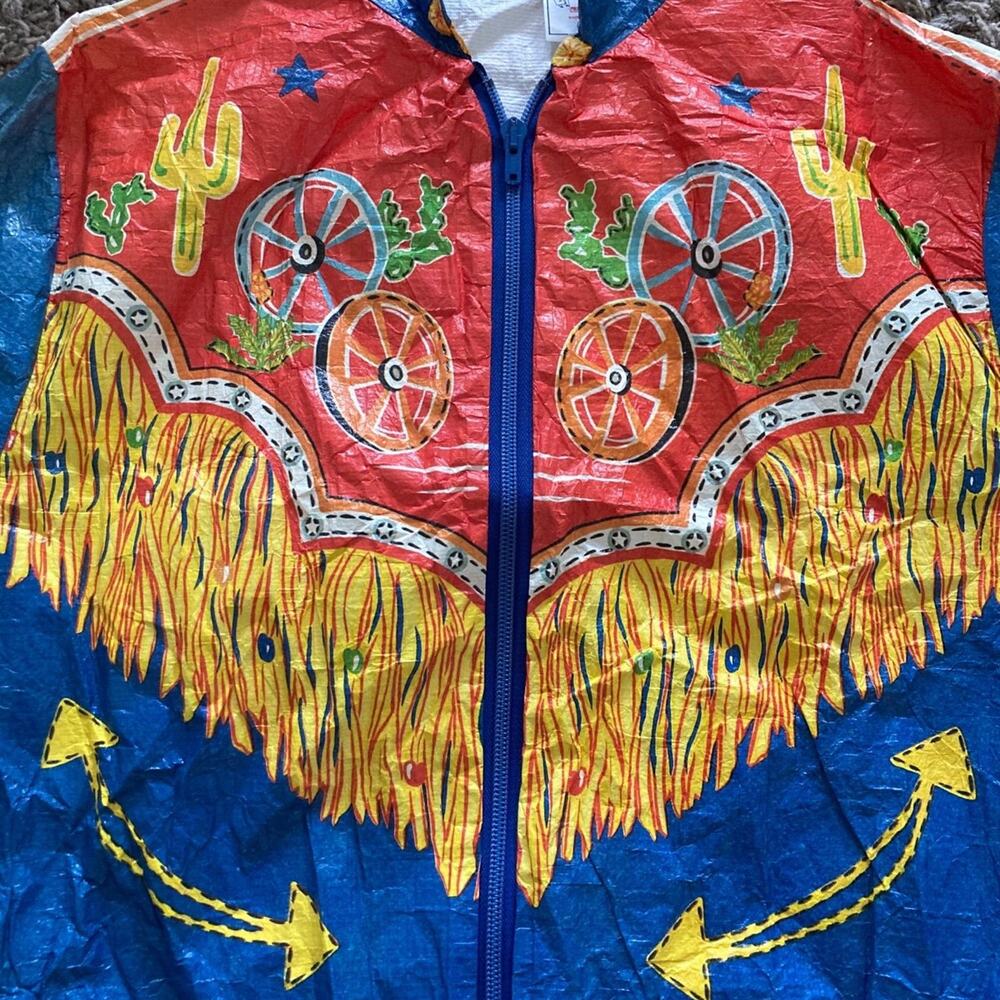 Vintage‎ Texas Cowboy Genesis Paper Jacket S - Picture 3 of 12